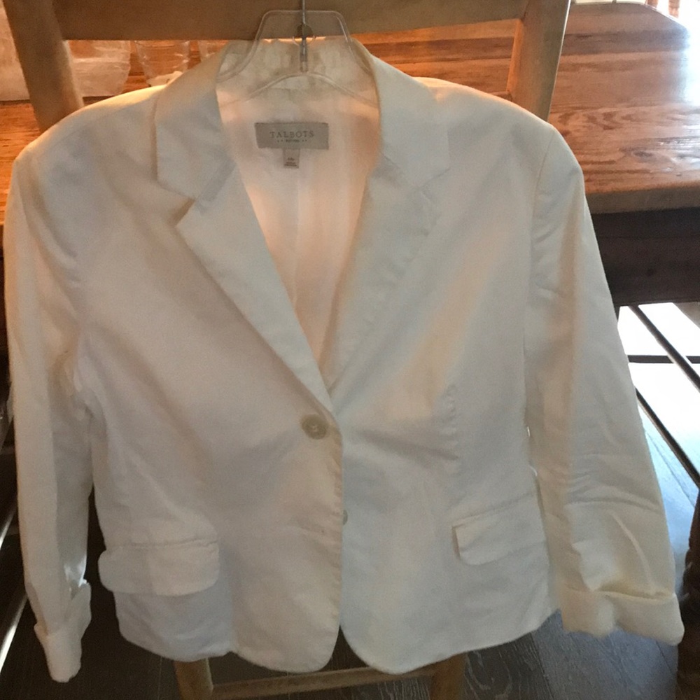 White blazer